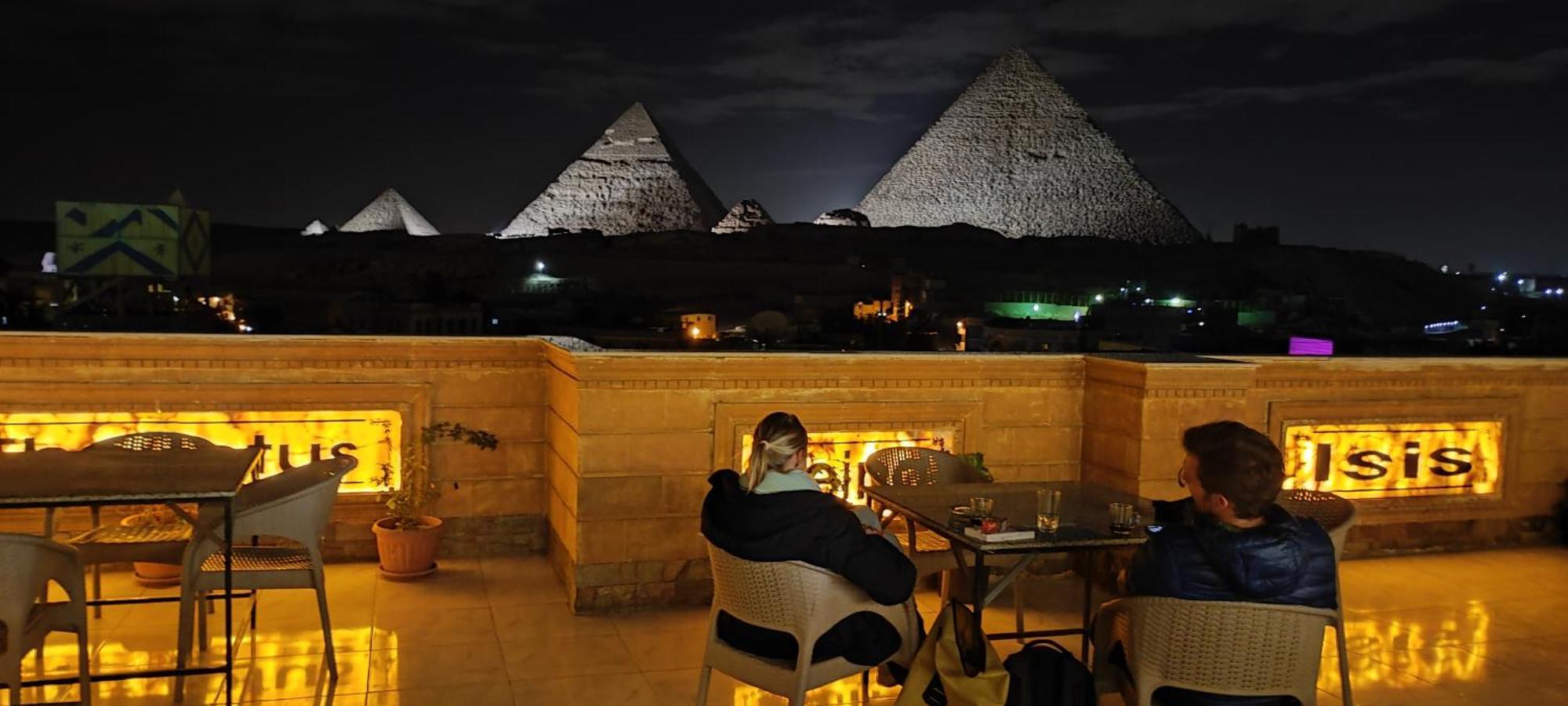 Hotel Pyramids Kingdom à Kafret el-Gabal Extérieur photo