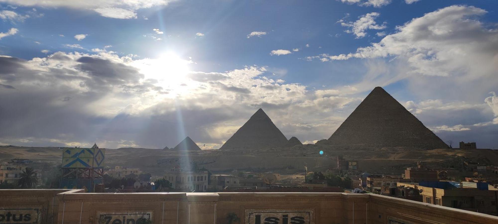 Hotel Pyramids Kingdom à Kafret el-Gabal Extérieur photo